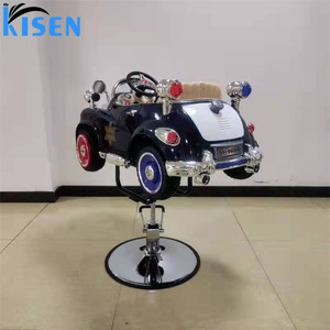 Silla de Barbero para Niños con Forma de Auto, Económica, para Peluquería, Salón de Belleza, con Volante de Juguete, Venta al por Mayor de Fábrica Kisen - Product Image 4