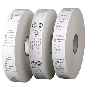 Garment Labels Garment Nylon Taffeta Care Label Ribbon