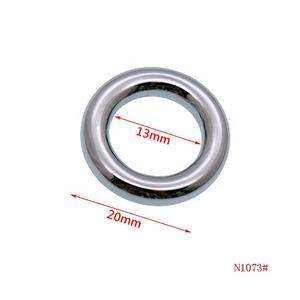 制造商定制尺寸手提包圆环无缝封闭圆扣防冲线雕刻/激光标志可用 - Product Image 4