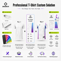 T-shirt unisexe en polyester Rigorer Streetwear, mode estivale, épaules tombantes, coupe ample, décontracté, pour vêtements de sport, vente en gros