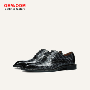 Zapatos Oxford para Hombre, Nuevos Modelos de Verano, Acabado Artesanal, Estampado Animal, Estilo Retro Británico, Formales para Negocios y Bodas - Product Image 2