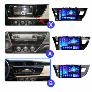 2014 2015 2016 Android 13 <span class=keywords><strong>Car</strong></span> Stereo đài phát thanh đa phương tiện Video <span class=keywords><strong>Player</strong></span> 2DIN Android Youtube Navigation GPS 4 gam cho TOYOTA COROLLA CE - Product Image 2