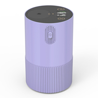 Diffuseur d'arômes de voiture numérique portable sans fil à écran tactile, rechargeable sans eau, avec batterie au lithium intégrée 10ML
