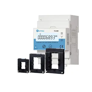 Rayfull TC45M Medidor de energia solar multiparâmetros RS485 Modbus Medidor de 3 fases com funções personalizáveis (apenas medidor)