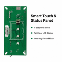 Placa de Control PCBA Personalizada para Purificador de Agua RO |   MCU de Monitoreo de Flujo TDS para IoT 4G |   Fábrica ODM OEM