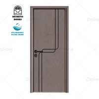 Porte en bois Simple, disponible en blanc, prix de gros, Alibaba dorée