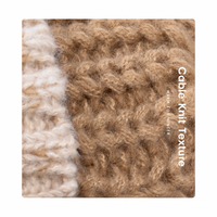 Bonnet en tricot côtelé en acrylique avec logo personnalisé, pompon et revers pliable, chaud pour l'hiver, idéal pour le ski et les activités de plein air pour femmes