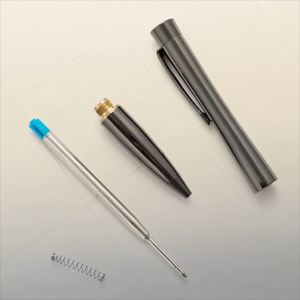 Stylo à bille en métal de luxe personnalisable de haute qualité, logo du client personnalisé, PS-20250906-9, encre multicolore/noire, stylo élégant - Product Image 2