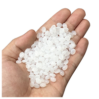 Vente en gros de granulés de colle adhésive thermofusible POE colle blanche reliure de livre en cuir colle chaude granulés de colle aspect verre