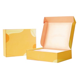 Attractive <b>Design</b> Set Recycled Materials Holiday Gift Corrugated Carton Folders for Hat Cloth Gift <b>Packaging</b> with Embossing - Product Image 6