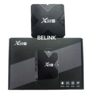 2026 Suministro Directo de Fábrica Allwinner H618 Quad Core Android 12 WiFi 6 de Doble Banda 2GB 16GB X98H TV Box OTT