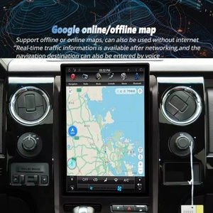 หน้าจอแอนดรอยด์ 15 สำหรับรถยนต์ฟอร์ด F150 ปี 2009-2012 วิทยุติดรถยนต์พร้อมระบบ Carplay เครื่องเล่นวิดีโอ GPS ระบบนำทาง สเตอริโอ เครื่องเสียงติดรถยนต์ ขนาด 14 นิ้ว - Product Image 4