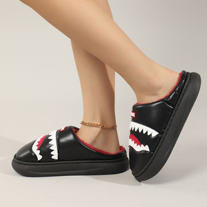 Pantofole <span class=keywords><strong>da</strong></span> <span class=keywords><strong>Uomo</strong></span> alla Moda con Piattaforma, Imitazione <span class=keywords><strong>Pelle</strong></span>, Pelliccia, Comode, Memory Foam, Morbide, Antiscivolo, Calde per l'Inverno - Product Image 2