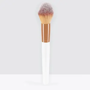 Pinceau à poudre de qualité supérieure, grand format, plat, arqué, durable, pour fard à joues <span class=keywords><strong>en</strong></span> poudre blanche - Product Image 1