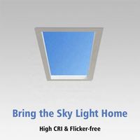 Plafonnier LED intelligent à lumière du soleil artificielle pour intérieur, faux puits de lumière Coelux, panneau lumineux ciel bleu nuageux, moderne, 2200K-10000K