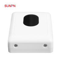 SUNPN Capteur infrarouge sans fil intelligent pour toilettes, moniteur d'occupation des cabines de toilettes publiques mural, double couleur rouge/vert