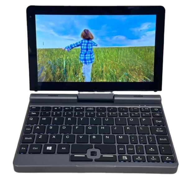 Wholesale 8 Inch Mini Laptop DDR5 Win 10 Win 11 2 in 1 Student Netbook Computer Slim Portable Touch Screen Laptop for Business