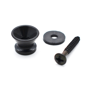 Ukulélé Acoustique Classique Électrique Basse Guitare Sangle Serrure StrapLock Verrouillage Chevilles Broches Métal Fin Boutons Or - Product Image 5