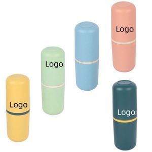 Mouthwash Cup Travel Portable Set Wash Cup Tooth Bucket Toothpaste Storage Box Custom Logo Supported - Product Image 1