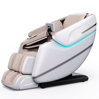 Fauteuil de massage de luxe à gravité zéro avec massage des tissus profonds, système SL Track, chargement USB et Bluetooth
