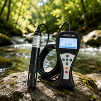 Analisa Multi Parameter DO PH dengan Penyimpanan Data RS485 Modbus, Monitor Kualitas Air Submersible untuk Akuakultur dan Limbah