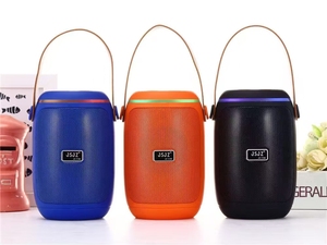 Enceinte Bluetooth sans fil JZ-1190 Lecteur audio portable avec lumière LED RGB en forme de colonne Enceinte de karaoké d'extérieur pour discours - Product Image 3