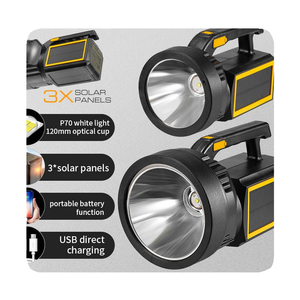 Mới Mạnh Mẽ <span class=keywords><strong>25W</strong></span> Xhp70 Có Thể Sạc Lại Ngoài Trời Cầm Tay Đèn Torch Ánh Sáng Biển Xe Mạnh Mẽ Nhất Tìm Kiếm Ánh Sáng Đèn Cho Nhà - Product Image 4