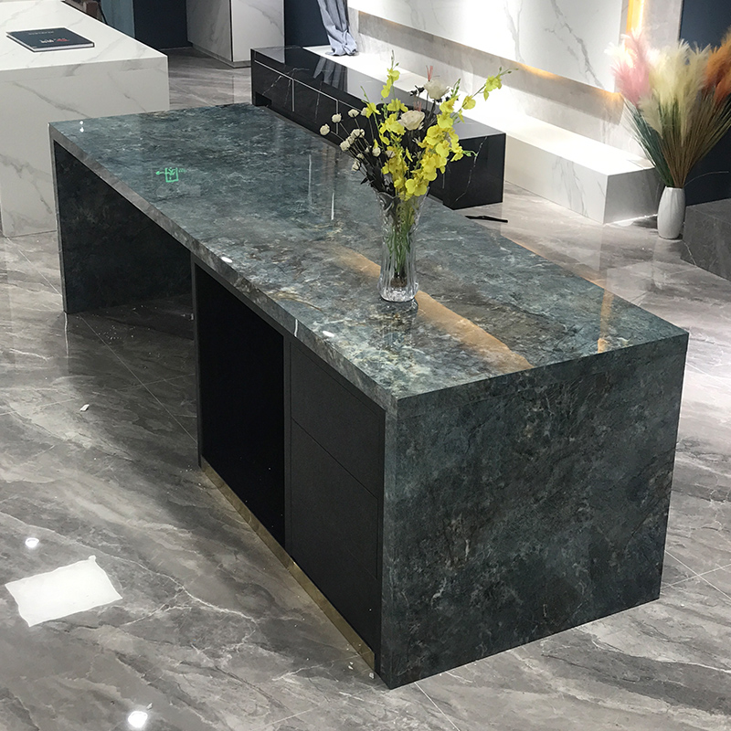 Цена, композитные мраморные столешницы, полудрагоценные синие плиты из агата