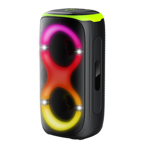Altavoz de Karaoke para Fiestas, Nuevo Directo de Fábrica, Altavoz Portátil DJ de 80W con Doble Woofer de 8 Pulgadas, <span class=keywords><strong>Bluetooth</strong></span> y Batería de 7.4V 4000mAh - Product Image 2