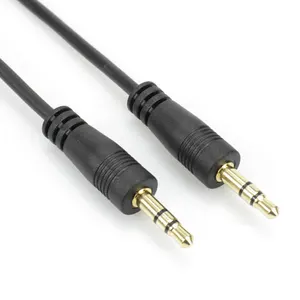 Wholesale speaker cable hifi audio production line micro data cables Stereo 3.5mm audio line male to male