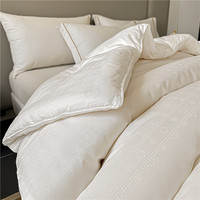 Maison Quilts Queen Coton Couette Insert Six Pièces Blanc Lits Lit Surdimensionné Patchwork King Size Couette Couette