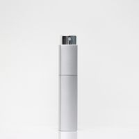 2025 atomiseur de parfum carré de taille voyage 8ml bouteille rechargeable de parfum en aluminium pour parfum