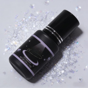 New Arrival Latest Fast Dry Waterproof Liquid False Eyelash <b>Extension</b> <b>Glue</b> Clear Black White Private Label OEM - Product Image 4