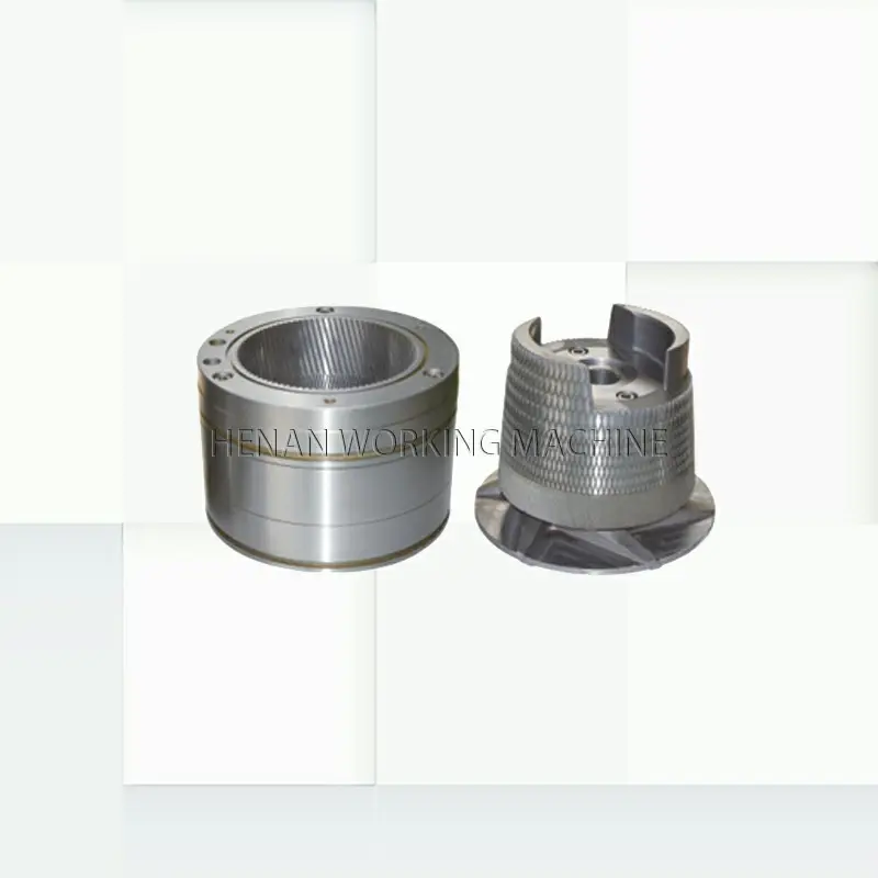 Stator and rotor for colloid mill