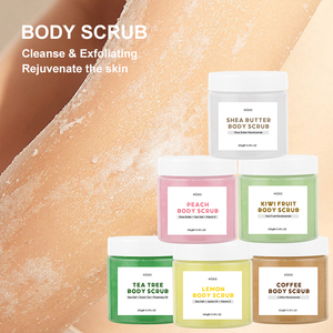 Marque privée, naturel, biologique, végétalien, blanchissant, hydratant, exfoliant, beurre de karité, théier, pêche, café, citron, <span class=keywords><strong>kiwi</strong></span>, sel de mer - Product Image 1