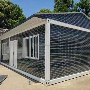 Kết Cấu Thép Đầu Gable Top Nhà Đúc Sẵn Container Di Động Phòng Nhanh Chóng Lắp Ráp Loại Kỹ Thuật Nhà Ở Tạm Thời - Product Image 3