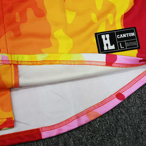 Chemise de baseball classique Tie Dye personnalisée de haute qualité Streetwear maillot de baseball surdimensionné vêtements de sport fabriqués au Vietnam - Product Image 6