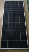 Panneau solaire photovoltaïque 350W PERC, module à cadre en alliage d'aluminium anodisé, double vitrage, demi-cellules, système de toiture, panneaux solaires monocristallins, garantie 25 ans