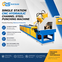 Machine de découpe et de poinçonnage industrielle hydraulique pour profilés métalliques perforés de Chine - Prix compétitif