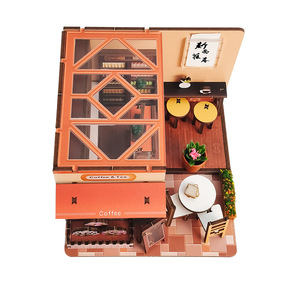 Kit <span class=keywords><strong>miniature</strong></span> de maison de poupée en bois bricolage-Construisez votre propre maison <span class=keywords><strong>miniature</strong></span> avec des jouets de maison de poupée en bois et des fournitures d'artisanat - Product Image 3