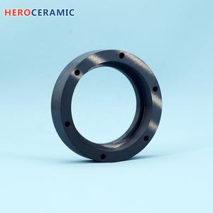 Anneau en céramique de nitrure de silicium haute température, résistant à l'usure, anneau d'étanchéité en céramique technique de précision, fabrication sur mesure - Product Image 4