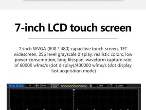 Hantek MPO6204D 200 мГц 6-в-1 4-дюймовый Многофункциональный осциллограф + 2-х источник сигнала + 16-дюймовый Логический анализатор с 7-дюймовым сенсорным экраном - Product Image 3