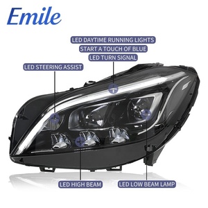 Pour Cls W218 Phare LED 2015 2016 2017 2018 Feux de voiture matriciels haut de gamme 550 350 400 500 A2188203959 A2188204059 - Product Image 3