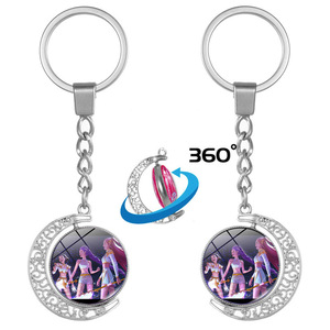 Producto Popular K-pop Devil Hunter Trio Devil Hunter Llavero Giratorio de Doble Cara Accesorios Universales para Fans - Product Image 4