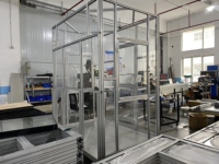 Profilés d'extrusion en aluminium sur mesure Hante, cadre 6000 T5, clôture de sécurité industrielle, équipement de protection de machine, enceinte de protection