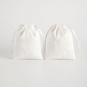 Sacs en velours recyclables en gros avec cordon de serrage pour bijoux, emballage élégant pour cadeaux - Product Image 6