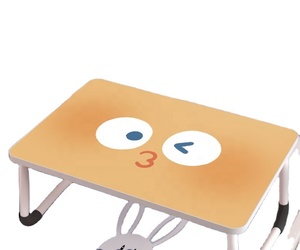 Colorido Escritorio de computadora portátil cama plegable niños estudio mesa plegable para computadora portátil para el dormitorio del hogar - Product Image 5