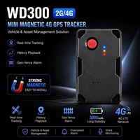 Mini traceur GPS magnétique 4G WD300 pour la gestion des véhicules et des actifs