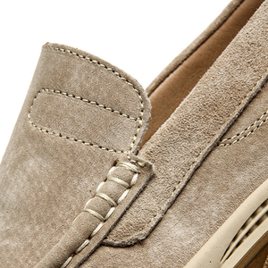 Mocasines casuales para hombre, ligeros, de cuero genuino, zapatos de vestir, estilo moderno para caminar, zapatos de trabajo, zapatos náuticos para hombre. - Product Image 5