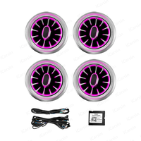 Kit d'éclairage d'ambiance intérieur LED 256 couleurs pour Mercedes-Benz Smart Coupé 453 - Accessoires de décoration